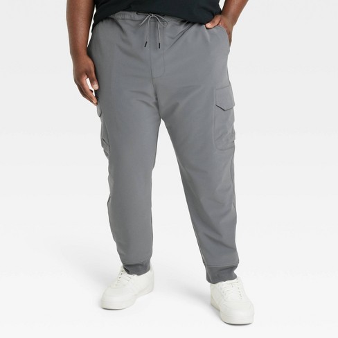 Men's Big & Tall Tapered Tech Cargo Jogger Pants - Goodfellow & Co