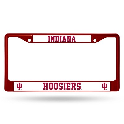 NCAA Indiana Hoosiers Colored Chrome Frame