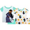 Disney Toddler Girl's Princess 4-Piece Cotton Pajama Sets - 4 of 4