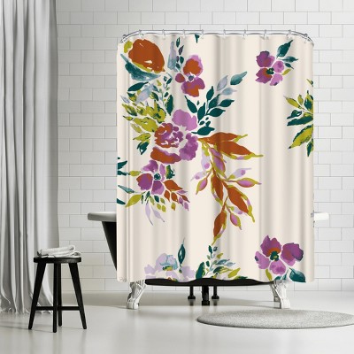 Americanflat Color Dance by Bari J. Shower Curtains