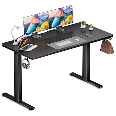 GTRACING Electric Standing Desk, 28"-46" Height Sit Stand up Desk with Memory Preset Controller, Height Adjustable Ergonomic Home Office Computer Desk