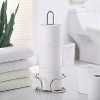 SunnyPoint Heavy Wire Bathroom Toilet Tissue Paper Roll Holder Chrome (LY-WC-01CH) - 2 of 3