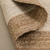 Maxax Oval Jute Rug, Natural Jute Area Rugs for Halloween Christmas Living Room Home Entryway Decor Rustic Farmhouse - 2 of 4