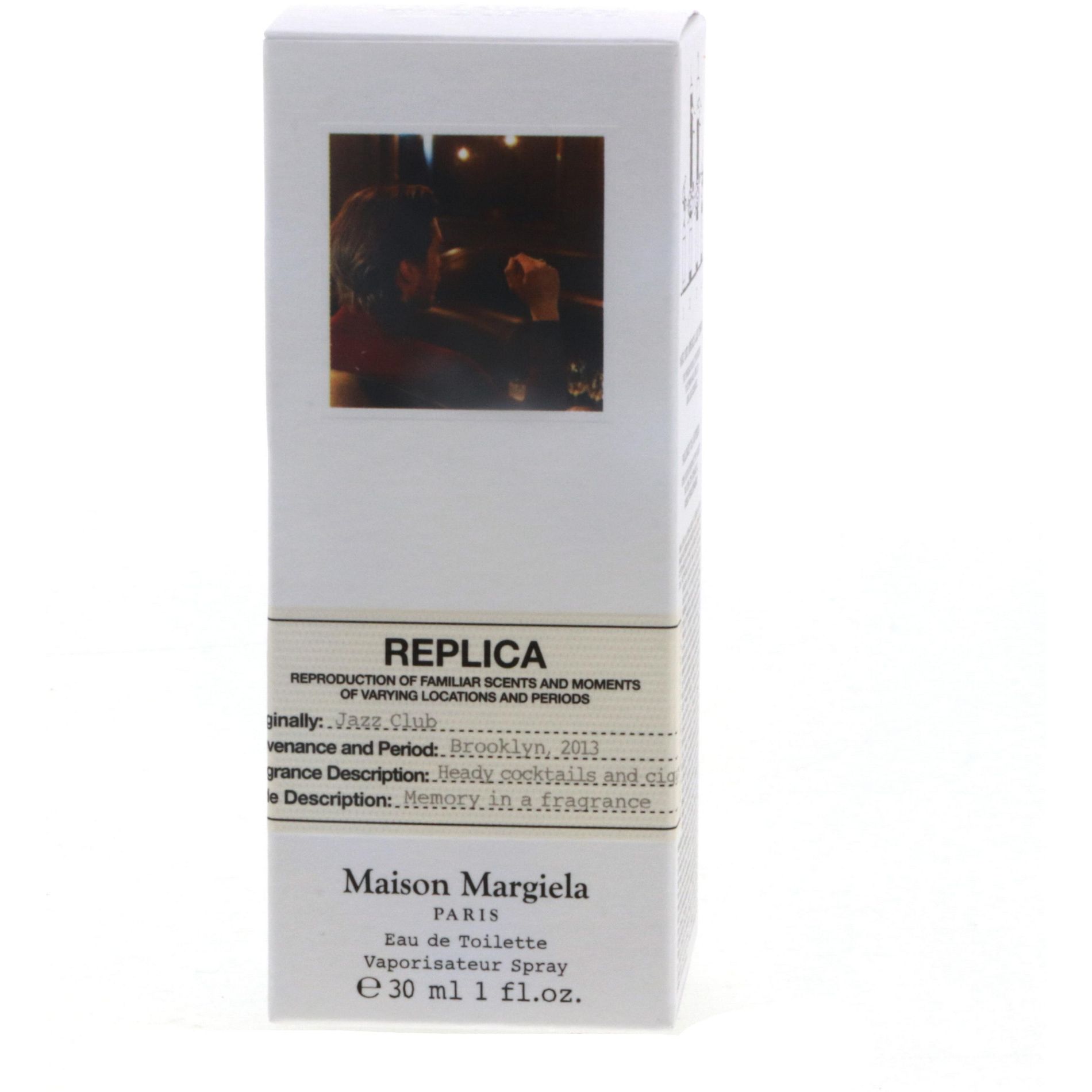 Maison Margiela Replica Jazz Club Eau de Toilette, Spicy - Pink Pepper & Vanilla Bean Scent, 1 oz