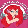 Girls' - Disney - Ariel Fitted Short Sleeve Graphic T-Shirt - 2 of 4