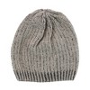 CTM Men's Ribbed Knit Mixed Wool Beanie and Scarf Set - 2 of 4