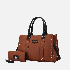 MKF Collection Davina Vegan Leather Women’s Tote Bag with wallet by Mia K - 1 of 4