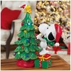Peanuts Snoopy Christmas Tree Figurine 14" Tall Battery-Operated - 2 of 3