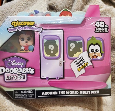  Disney Doorables Let's Go Series 2 Figure and Vehicles 2-Pack,  Styles May Vary, Officially Licensed Kids Toys for Ages 5 Up,   Exclusive : Toys & Games