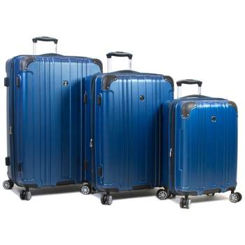 Elle Uptown Expandable 3 Piece Spinner Luggage Set (20