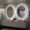 Apmir Super Bright 192 LEDs/m Lighted Anti-Fog Oval Wall Mirror in Tempered Glass, 3-Year Warranty - 3 of 4