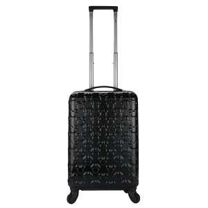 Mickey Mouse 21 Molded Carry-On Luggage Mickey and Minnie Heads Hardside Rolling Luggage - 1 of 4