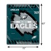 NFL Philadelphia Eagles Game Tech Ultra Cozy Throw Blanket - 3 of 4