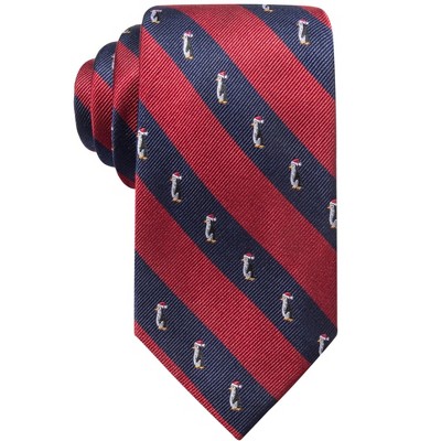 Club Room Mens Holiday Stripe Self-tied Necktie