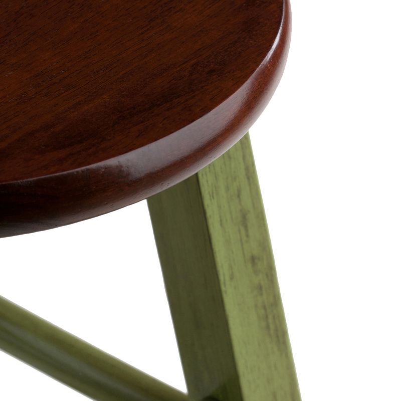 29&#34;Ivy Barstool - Green - Winsome, 4 of 7