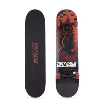 Tony Hawk 31 Inch Skateboard, Tony Hawk Signature Series 4, 9-ply Maple Deck Skateboard For Cruising, Carving, Tricks And Downhill, Crossbones : Target Tony Hawk 31 Inch Skateboard, Tony Hawk Signature Series 4, 9-ply Maple Deck Skateboard For Cruising, Carving, Tricks And Downhill, Crossbones : Target