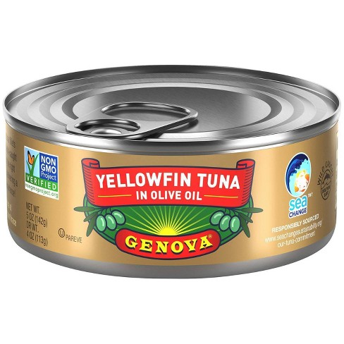 Genova Solid Light Tuna In Olive Oil - 5oz : Target