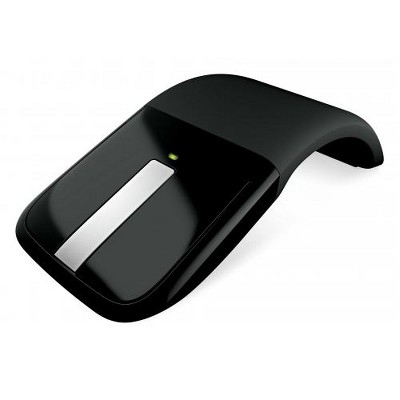 Microsoft Arc Touch Mouse - BlueTrack - Wireless - Radio Frequency - 2.40 GHz - USB 2.0 - 1000 dpi - Touch Scroll - Symmetrical