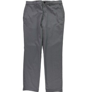 Alfani Mens Easy Stretch Casual Trouser Pants, Grey, 34W x 32L - 1 of 3