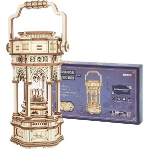 Robotime 3D Puzzles SelfAssembly Craft Toy Model Kits, Antique Decoration for Home, Multicolored, 5.5"*4.51"*11.81" - 1 of 4