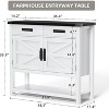 Console Table with 2-Door Cabinet & 2 Drawers - 2 of 4