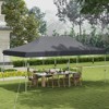 Tangkula 10 X 20ft Pop-up Canopy Tent Folding Instant Sun Shelter W ...