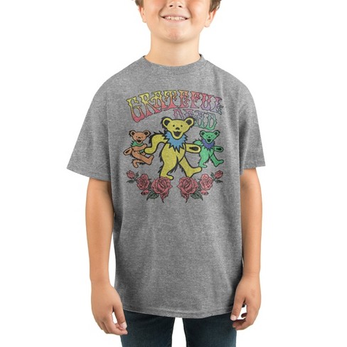 Youth Boys Grateful Dead Punk Rock Band Graphic Tee-X-Small
