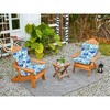 ARTPLAN Patio Chair Cushion,Tufted Adirondack Outdoor Chair Cushion,Wicker High Back Outdoor Seat Cushion,Set of 4,21"X21"X4" (4 Pack) - 2 of 4