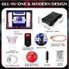 HyDren LED Poolside Glow in the Dark Basketball Hoop Swimming Pool Games with Remote - 3 of 3