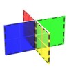 PICASSO-TILES 4 PC Large Square Expansion, Magnetic Tiles, Building Blocks, STEM Toys for Kids 3+ - 4 of 4