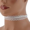 Unique Bargains Layered Lace Trim Pattern Adjustable choker necklace Wrap around wrist bracelet 1 Pc - 2 of 4