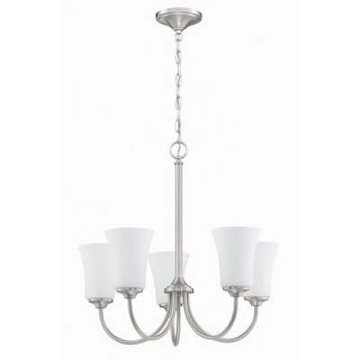 Craftmade Lighting Gwyneth 5 - Light Chandelier in  Brushed Polished Nickel