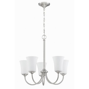Craftmade Lighting Gwyneth 5 - Light Chandelier in  Brushed Polished Nickel - 1 of 1