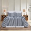 C&F Home French Stripe Cotton Quilt Set   - Reversible and Machine Washable - 2 of 4