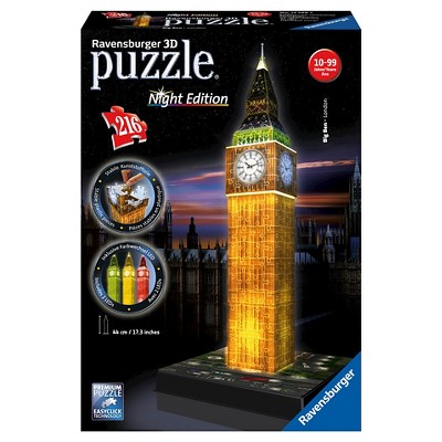 Ravensburger Big Ben Night Edition With 