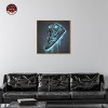 Notoriart Light Up Neon Sneaker Wall Art Framed - 2 of 4