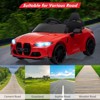 12V Kids Electric Ride on Car, 3 Speeds Electric Vehicle Toy with Remote Control, Ride on Toy with LED Lights & Music - 4 of 4