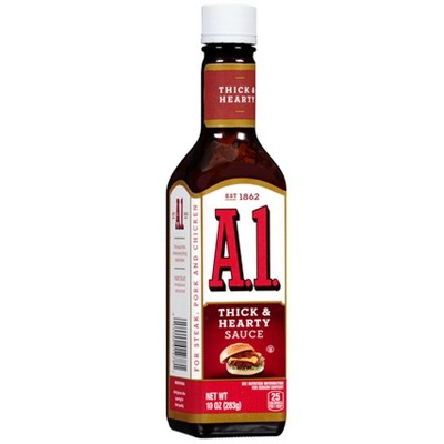 A1 Thick & Hearty Steak Sauce 10 Oz (Pack Of 3)