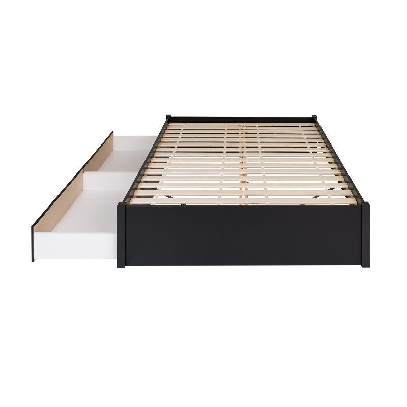 Select 4 - Post Platform Bed with 2 Drawers - Prepac, 4 of 6