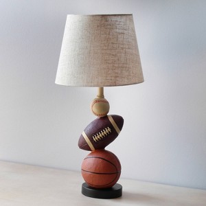 22" SportsLite Tall Popular Sports Combo Table Desk Lamp - Simple Designs - 1 of 4