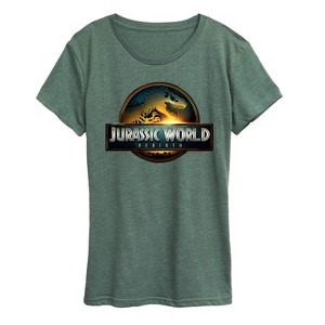 Women's - Jurassic World: Rebirth - Logo Short Sleeve Graphic T-Shirt - 1 of 4