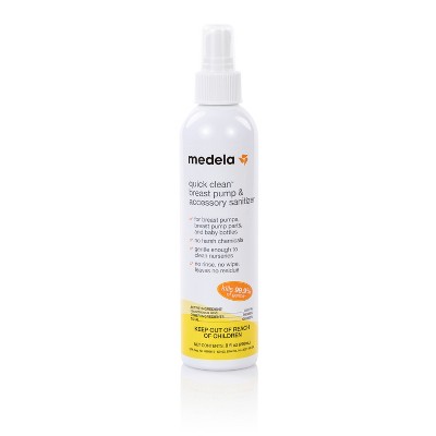 Medela Quick Clean Breast Pump & Accessory Sanitizer Spray - 8oz