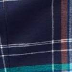 blue plaid