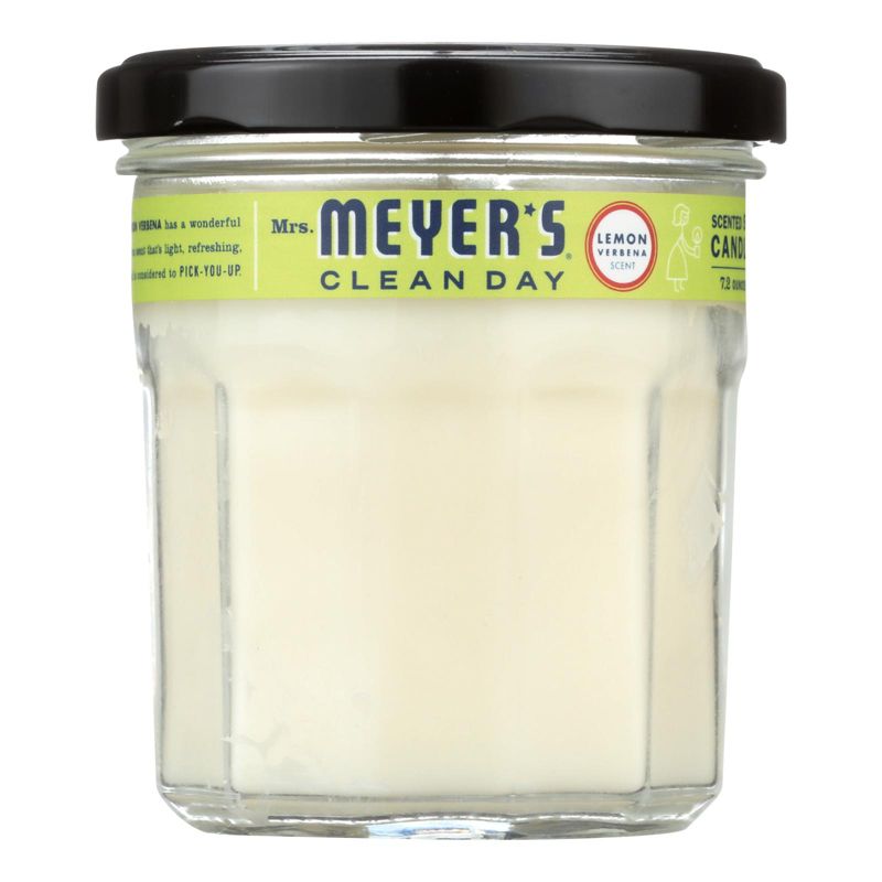 Mrs. Meyer's Clean Day Lemon Verbena Soy Candle Jar - Case of 6/7.2 oz, 2 of 6
