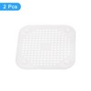 Unique Bargains Square Anti-Slip Bathroom with Suction Cup Drain Protector - 3 of 4