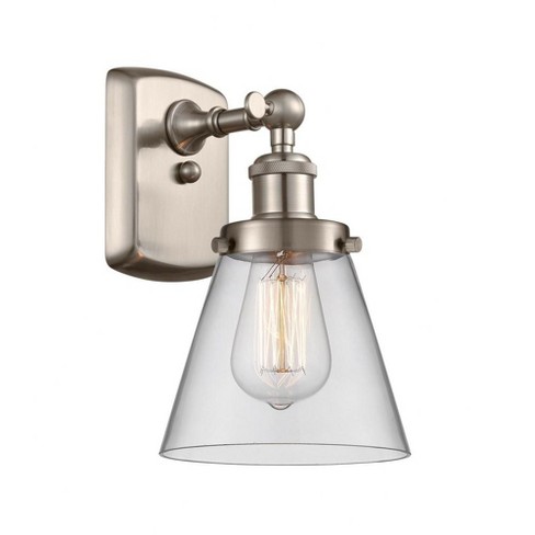 Innovations Lighting Cone 1 - Light Sconce in  Brushed Satin Nickel - image 1 of 1