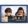 PosterPalooza | Classic Modern Blue Picture Frame - UV Acrylic, Backing Board, Hanging Hardware Included - 2 of 4