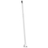 vidaXL Awning Post Set White 118.1 in.x96.5 in. Iron - 4 of 4