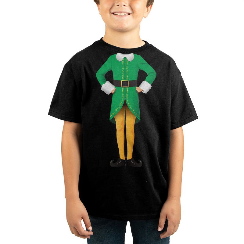 Elf Movie Graphic Tee Buddy the Elf Shirt Toddler Boy to Youth Boy, 1 of 3