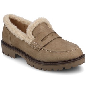 Journee Women's Fayetta Penny Loafer - 1 of 4